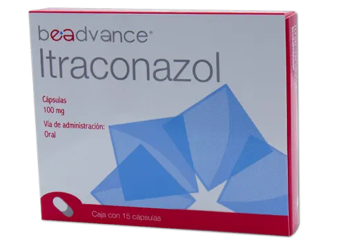 Comprar Itraconazol 100 Mg Con 15 Cápsulas