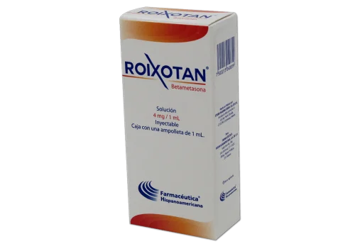 Comprar Roixotan 4 Mg Con 1 Ampolleta De 1 Ml Solución Inyectable