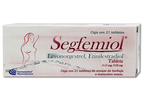 Comprar Segfemiol 0.15/0.03 Mg Con 21 Tabletas