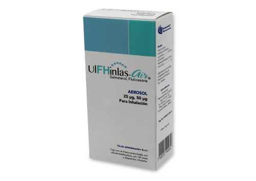 Comprar Ulfhinlas-Air 25/50 Mcg Suspensión En Aerosol Para Inhalación Con 120 Dosis