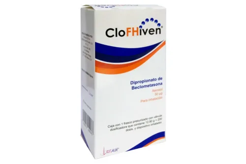 Comprar Clofhiven 50 Mcg Suspensión Bucal En Aerosol Con 200 Dosis