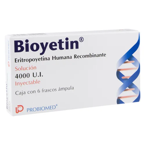 Comprar Bioyetin 4000 Ui Con 6 Frasco Ámpula