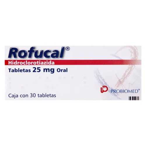Rofucal 25 Mg Con 30 Tabletas