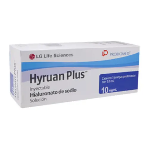 Comprar Hyruan Plus 10 Mg Con 3 Jeringas