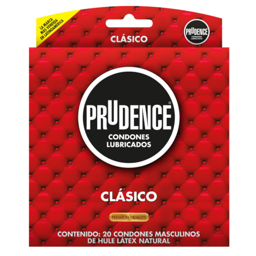 Prudence Condones Clásico Con 20 Piezas