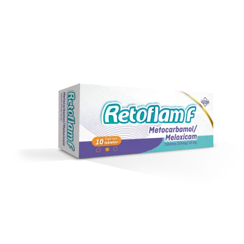 Retoflam F 215/15 Mg Con 10 Tabletas