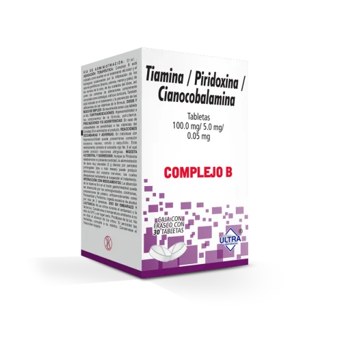 Complejo B con 30 Tabletas