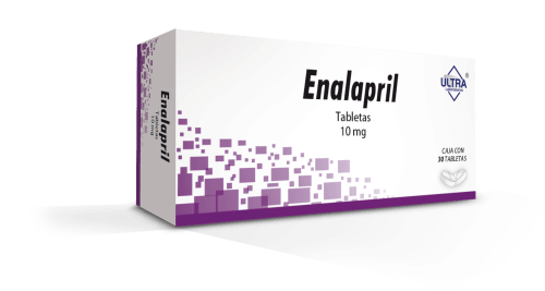 Comprar Enalapril 10 Mg Con 30 Tabletas