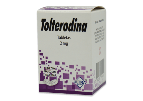 Comprar Tolterodina 2 Mg Con 14 Tabletas