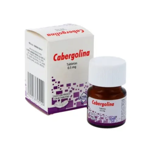 Cabergolina 0.5 Mg Con 8 Tabletas