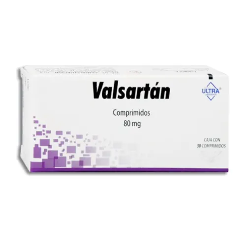 Comprar Valsartán 80 Mg Con 30 Comprimidos