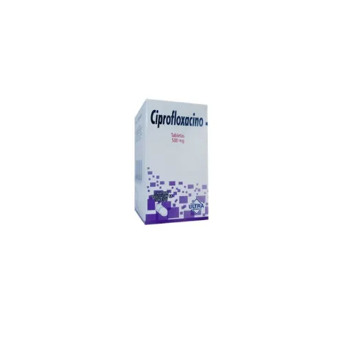 Comprar Ciprofloxacino 500 Mg Con 12 Tabletas