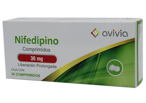 Comprar Nifedipino 30 Mg Con 30 Comprimidos