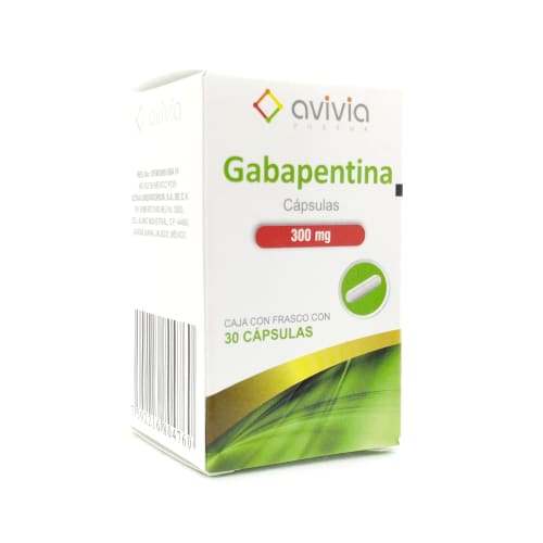 Comprar Gabapentina 300 Mg Con 30 Cápsulas