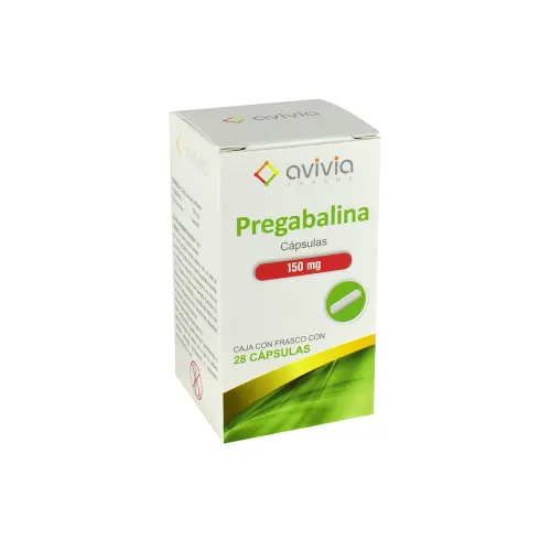 Comprar Pregabalina 150 Mg Con 28 Cápsulas