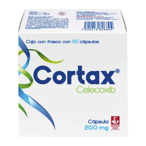 Comprar Cortax 200 Mg Con 30 Cápsulas