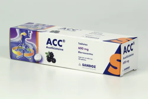 Acc 600 Mg Con 20 Tabletas Efervescentes