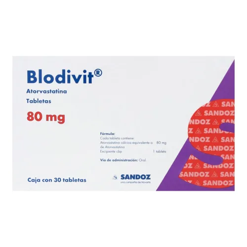 Comprar Blodivit 80 Mg Con 30 Tabletas