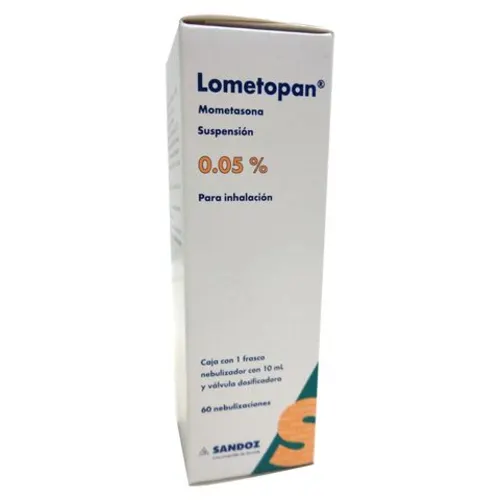 Comprar Lometopan 0.05 % Suspensión Nebulizador Con 10 Ml