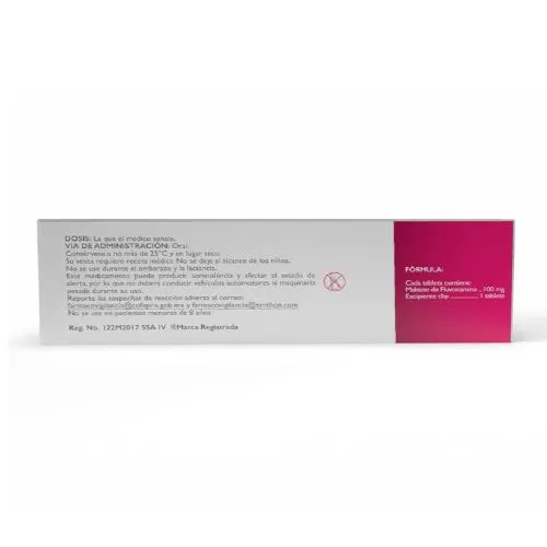 Forezol 100 Mg Con 30 Tabletas