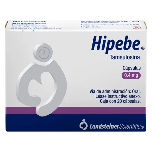 Hipebe 0.4 Mg Con 20 Tabletas