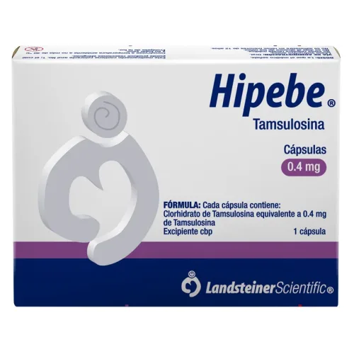 Comprar Hipebe 0.4 Mg Con 20 Cápsulas