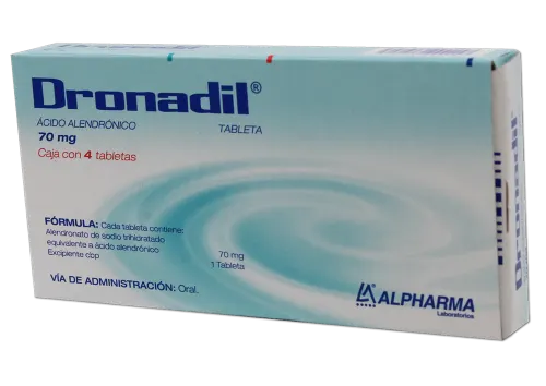 Comprar Dronadil 70 Mg Con 4 Tabletas