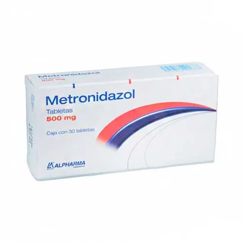 Metronidazol 500 Mg Con 30 Tabletas