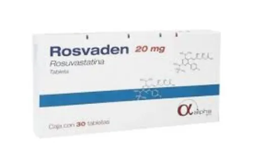 Comprar Rosvaden 20 Mg Con 30 Tabletas