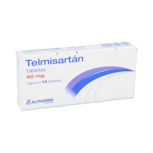 Comprar Telmisartán 40 Mg Con 14 Tabletas