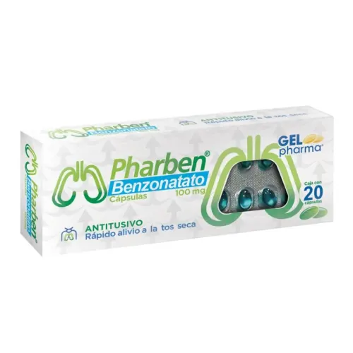 Comprar Pharben 100 Mg Con 20 Cápsulas