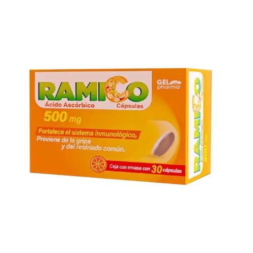 Comprar Ramico 500Mg Con 30 Cápsulas