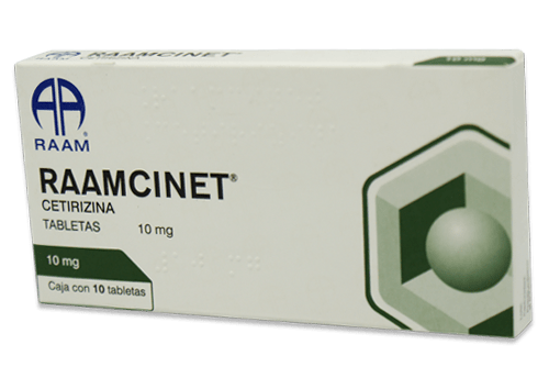 Raamcinet 10 Mg Con 10 Tabletas