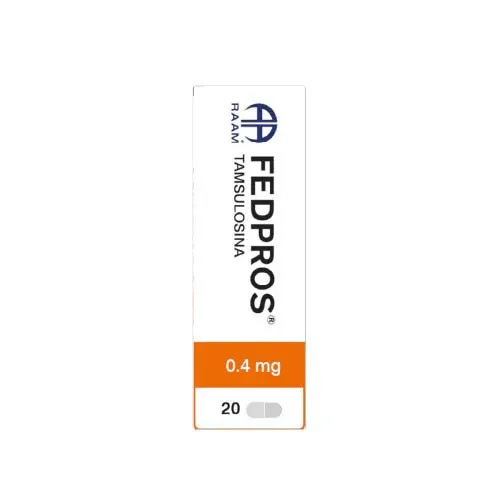 Fedpros 0.4 Mg Con 20 Cápsulas De Liberación Prolongada