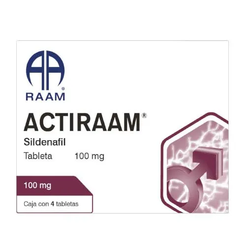 Sildenafil 100 Mg Con 4 Tabletas