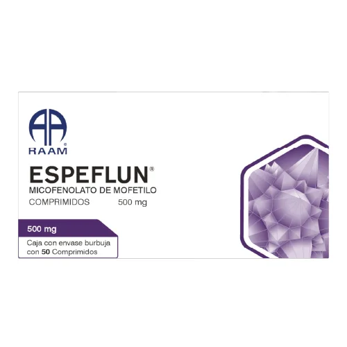 Espeflun 500 Mg Con 50 Comprimidos