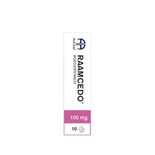 Raamcedo 100 Mg Con 10 Tabletas