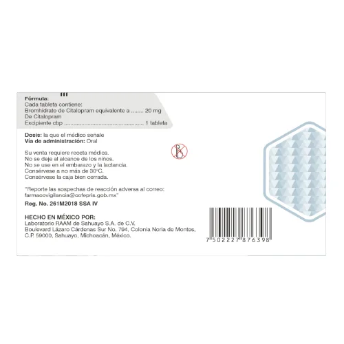 Omisip 20 Mg Con 14 Tabletas