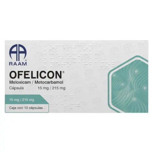 Comprar Ofelicon 15/215 Mg Con 10 Cápsulas