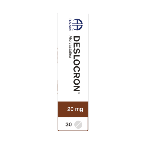 Deslocron 20 Mg Con 30 Tabletas