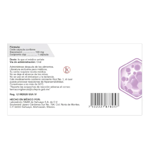 Marbren 100 Mg Con 15 Cápsulas