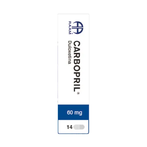 Carbopril 60 Mg Con 14 Cápsulas De Liberación Retardada