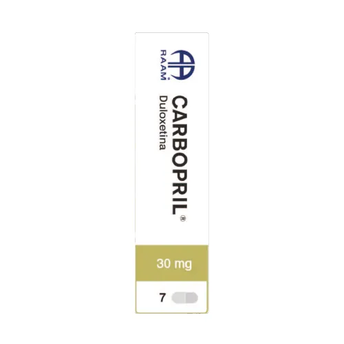 Carbopril 30 Mg Con 7 Cápsulas