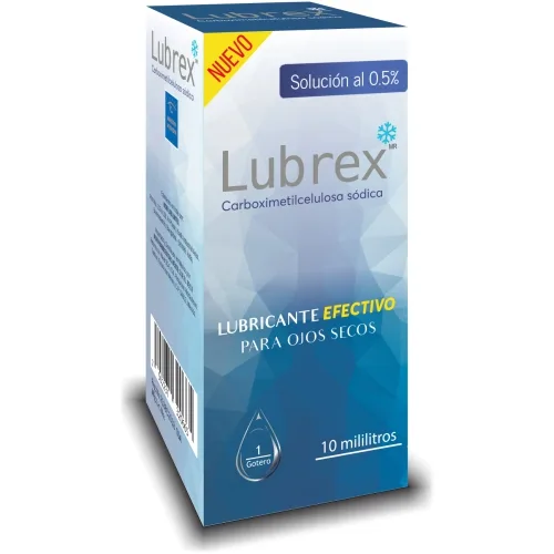 Comprar Lubrex 0.5% Con 10 Ml Solución Oftálmica