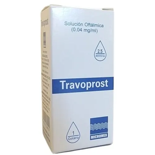 Comprar Travoprost 0.04 Mg Con Solución Oftálmica Gotero 2.5 Ml