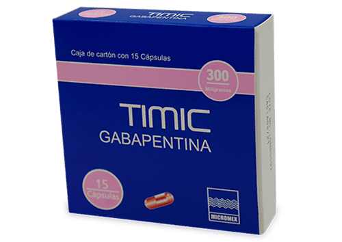 Comprar Timic 300 Mg Con 15 Cápsulas