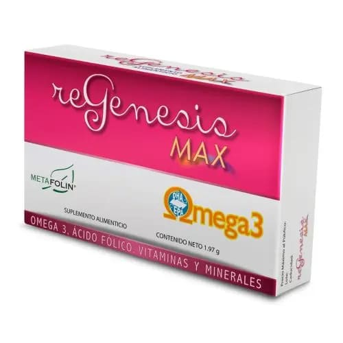 Comprar Regenésis Max Suplemento Alimenticio Con 30 Cápsulas