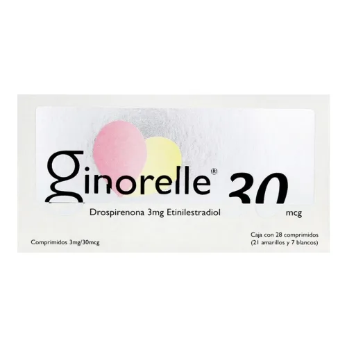 Comprar Ginorelle 3 Mg/30 Mcg Con 28 Comprimidos