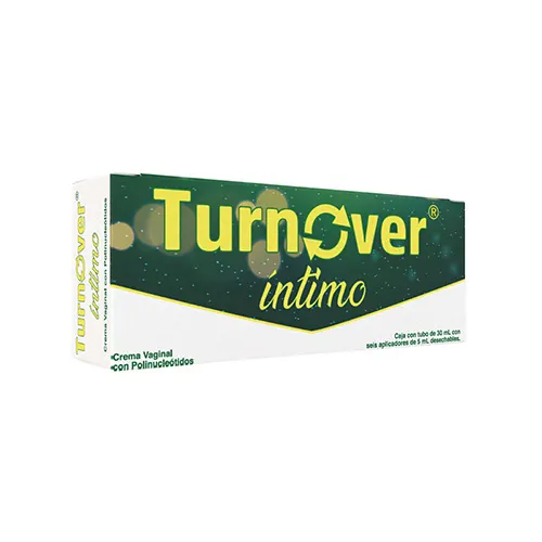 Turnover Íntimo Crema Vaginal 30 Ml Y 6 Aplicadores