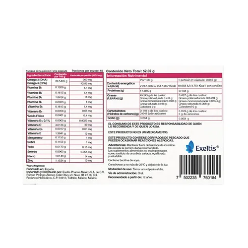ReGenesis Max con 60 Cápsulas